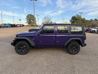 2026 Jeep Wrangler WRANGLER 4-DOOR SPORT
