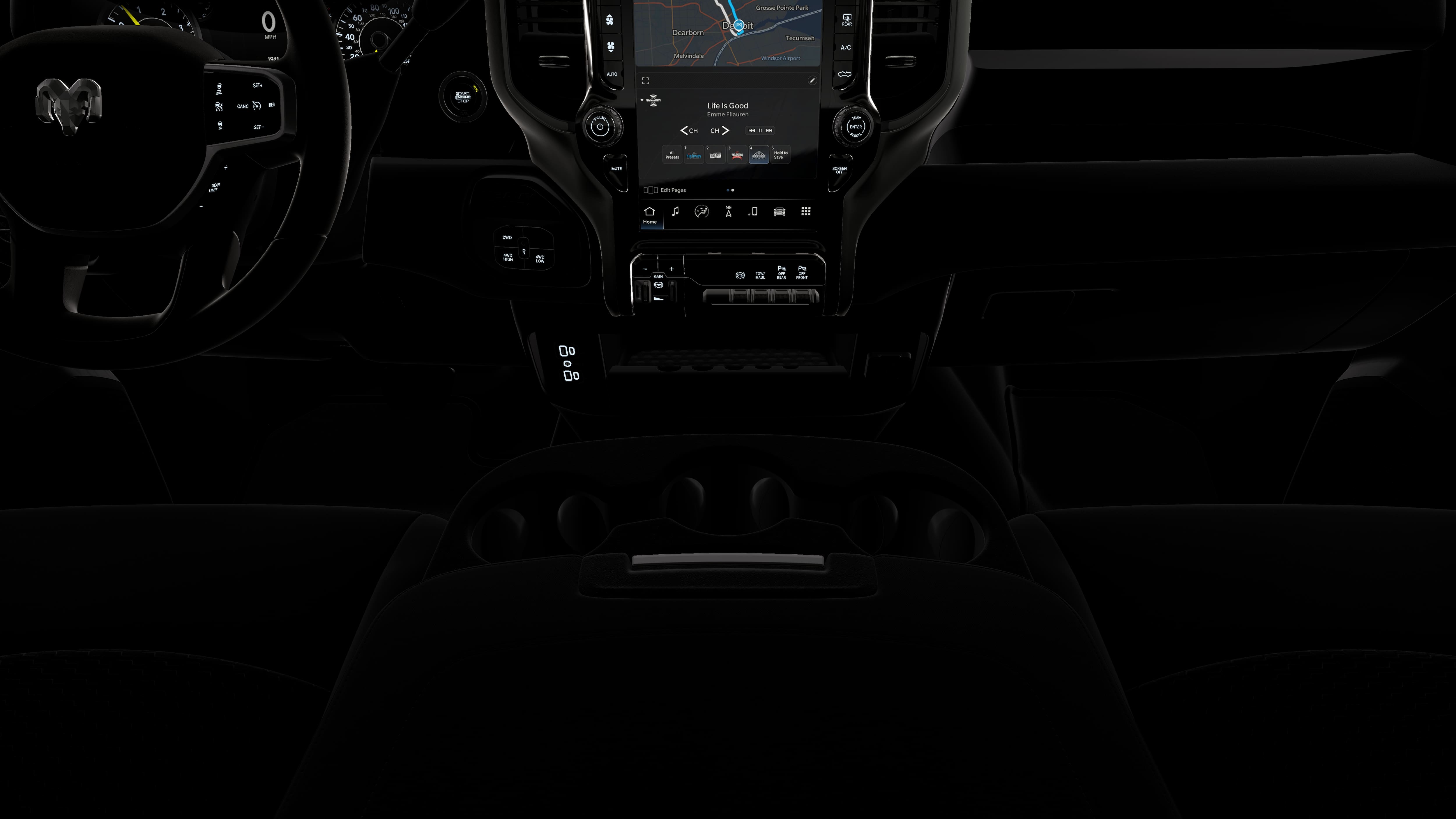 2026 RAM Ram 2500 RAM 2500 BLACK EXPRESS CREW CAB 4X4 6'4' BOX